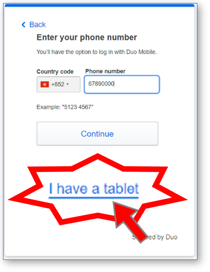 I hava a tablet